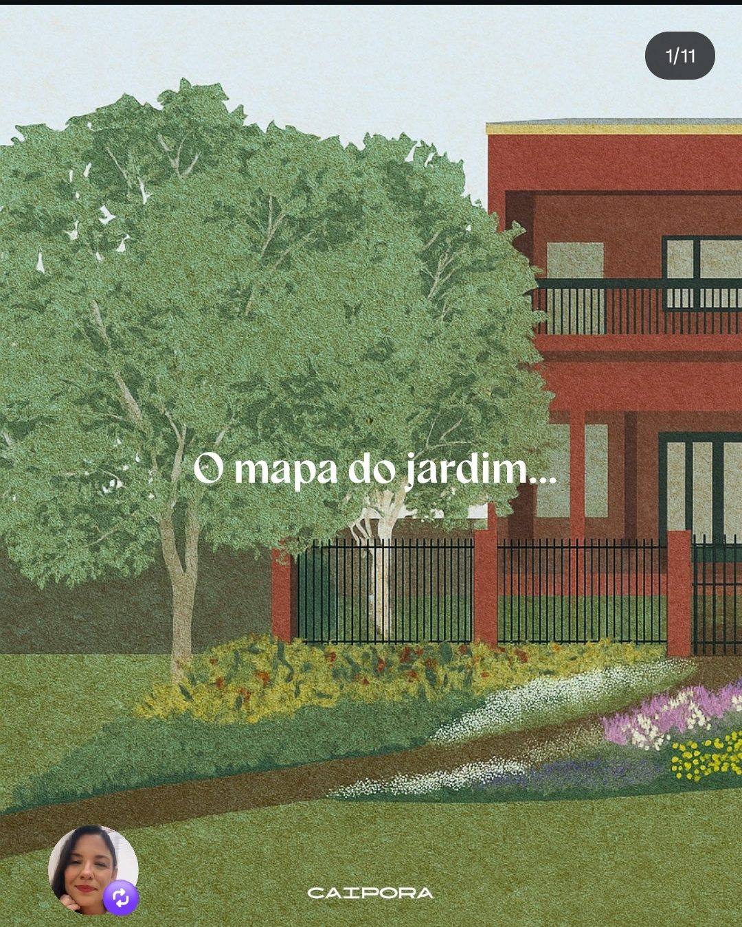 Renderização 3D exibindo a visão de mapa de um projeto de paisagismo, demonstrando a distribuição inteligente do espaço.